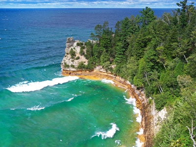 Indian Lake State Park and Grand Marais, Michigan