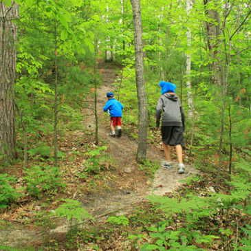 Hiking Petoskey State Park